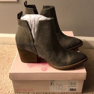 not rated shea booties